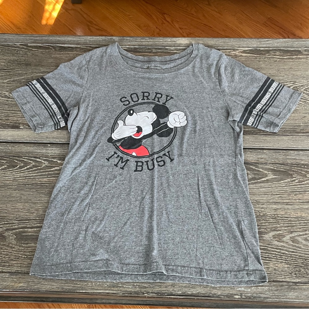 Disney - Mickey Mouse T-Shirt “Sorry I’m Busy”